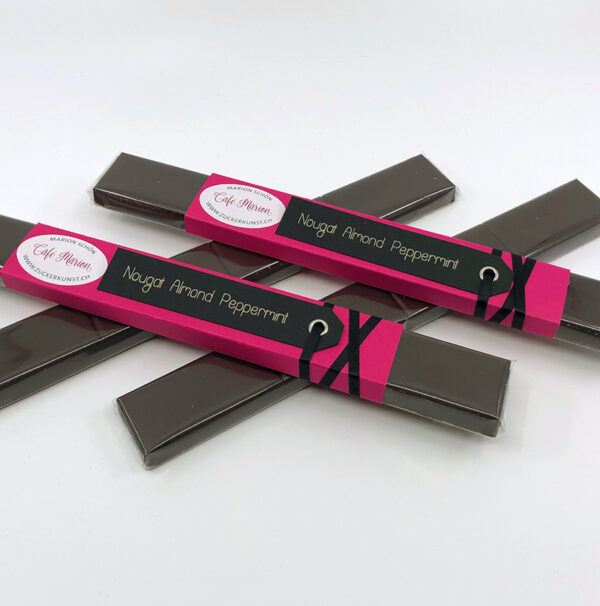Schoggitafeln Nougat Almond Peppermint
